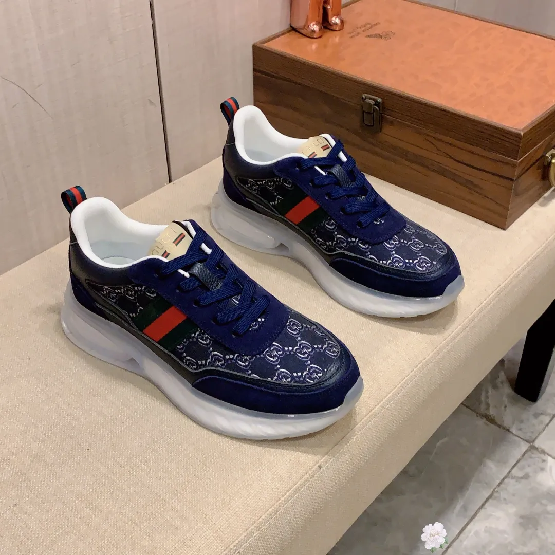 Men's men's shoes💰460💰💰🎩🎩[Lightning][Lightning] "Gucci*" The latest • popular casual shoes, top brand [seduce] luxury ~ purchasing agency, top ~ quality. [Strong] The upper is made of imported breathable cowhide with material ➕ breathable sheepskin feet (•) and fine workmanship. The original stylish and stylish soft rubber wear-resistant and non-slip outsole is light and comfortable on the feet. The real thing looks better when taken in real life. 013: code: 38-44, 4️⃣ colors
